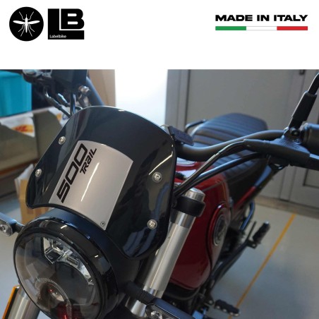 Adesivo gel 3D Protezione cupolino compatibile con Benelli Leoncino 500 Trail