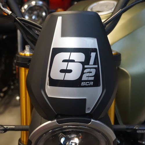 Adesivo gel 3D Protezione cupolino compatibile con Moto Morini SEIEMMEZZO SCR