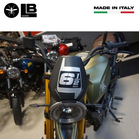 Adesivo gel 3D Protezione cupolino compatibile con Moto Morini SEIEMMEZZO SCR