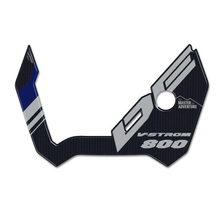 Adesivo Gel 3D Protezione cupolino moto compatibile con Suzuki V-Strom 800DE