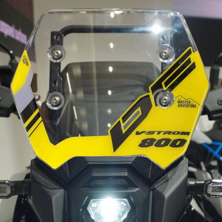 Adesivo Gel 3D Protezione cupolino moto compatibile con Suzuki V-Strom 800DE