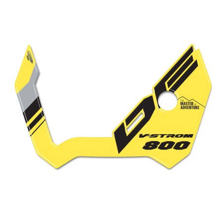 Adesivo Gel 3D Protezione cupolino moto compatibile con Suzuki V-Strom 800DE
