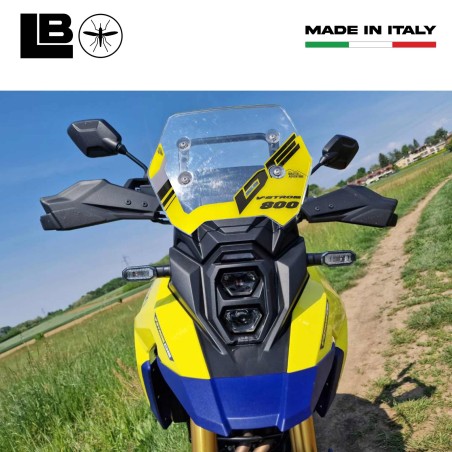 Adesivo Gel 3D Protezione cupolino moto compatibile con Suzuki V-Strom 800DE