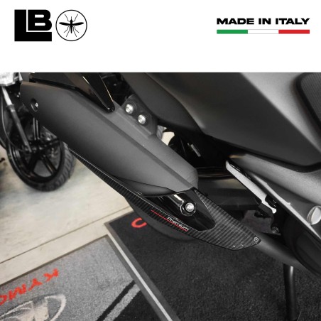Adesivo Gel 3D Protezione marmitta scooter compatibile con Kymco Ak550 Premium