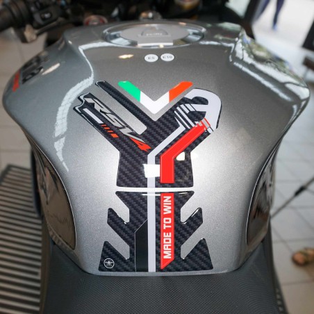 Adesivo Gel 3D Protezione serbatoio compatibile con Aprilia RSV4 1100 2021-2023