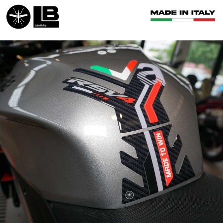 Adesivo Gel 3D Protezione serbatoio compatibile con Aprilia RSV4 1100 2021-2023
