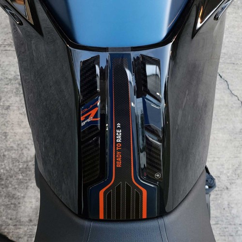 Adesivo gel 3D protezione serbatoio moto compatibile con KTM 890 Duke R 2022-23