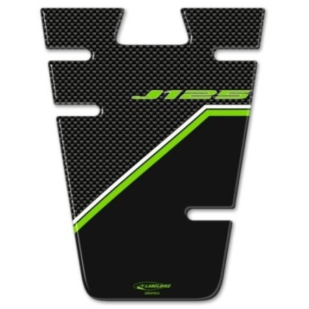 ADHESIVO GEL 3D PROTECCIÓN PUERTA COMBUSTIBLE J125 compatible con KAWASAKI SCOOTER