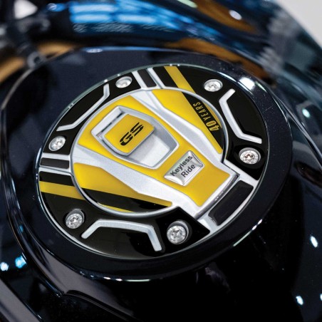3D Gel Sticker Keyless Cap Protection Compatible with Bmw 40th Anniversary