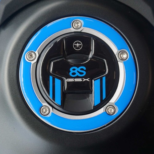 Adesivo Gel 3D Protezione Paraserbatoio moto compatibile con Suzuki GSX-8S