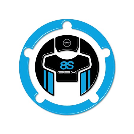 Adesivo Gel 3D Protezione Paraserbatoio moto compatibile con Suzuki GSX-8S