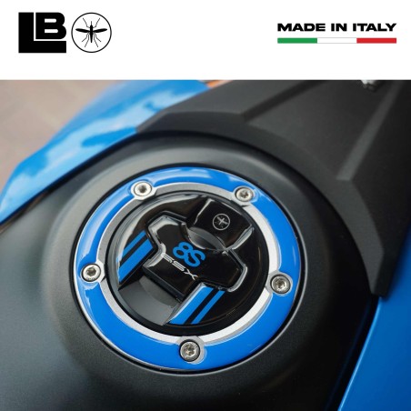 Adesivo Gel 3D Protezione Paraserbatoio moto compatibile con Suzuki GSX-8S