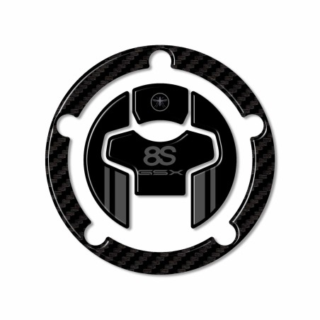 Adesivo Gel 3D Protezione Paraserbatoio moto compatibile con Suzuki GSX-8S