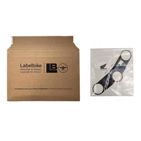 Selbstklebende Honda Lenkerschutzplatte Motorradgabel Cbr600rr 2003-04 Weiß