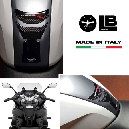 Adesivo in gel 3D carbonio per moto protezione serbatoio compatibile BMW R1250RS