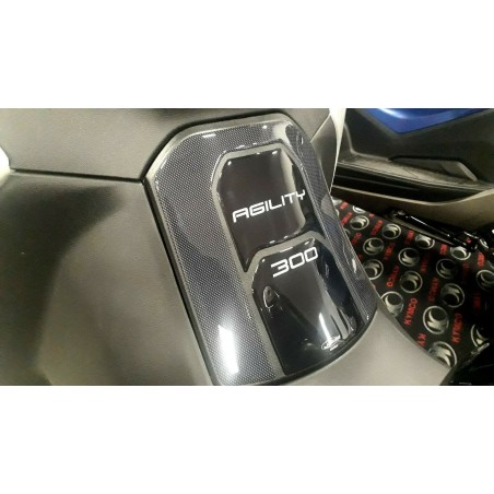 ADESIVO in gel 3D per SPORTELLO SERBATOIO scooter compatibile KYMCO AGILITY 300 