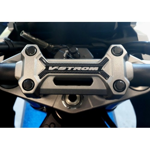 ADESIVO in gel 3D protezione piastra sterzo MOTO compatibile SUZUKI V-STROM 1050 