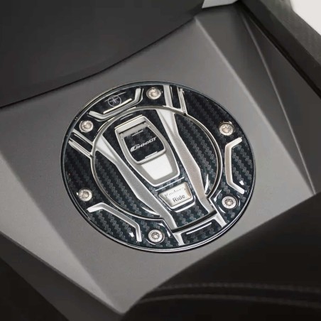 Adesivo in gel 3D Protezione tappo serbatoio Keyless compatibile con BMW C400GT