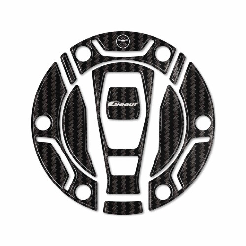 Gel Aufkleber 3D Tankdeckelschutz Keyless kompatibel mit BMW C400GT 2