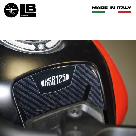 Adesivo 3D Protezione Zona Chiave Moto compatibile con Yamaha XSR125 2021-2022