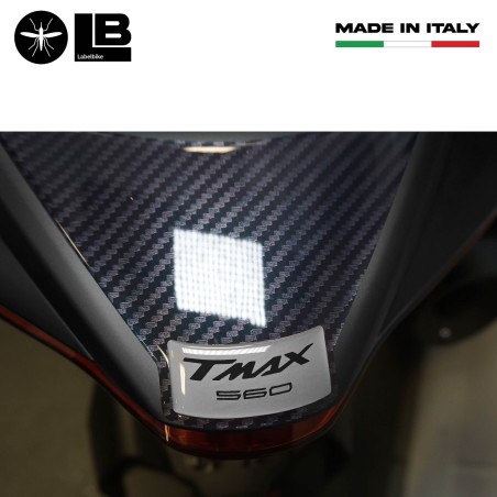 Adesivo in resina 3D protezione codino compatibile con Yamaha Tmax 2022-2023
