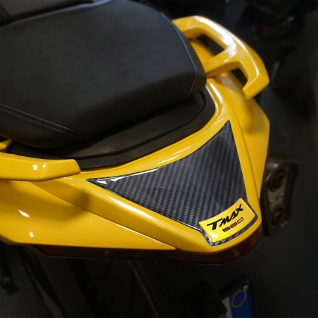 Adesivo in resina 3D protezione codino compatibile con Yamaha Tmax 2022-2023