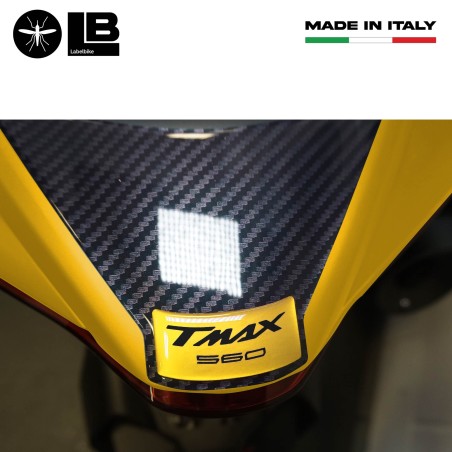 Adesivo in resina 3D protezione codino compatibile con Yamaha Tmax 2022-2023