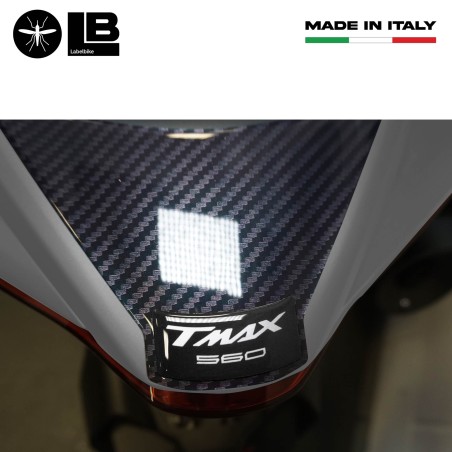 Adesivo in resina 3D protezione codino compatibile con Yamaha Tmax 2022-2023