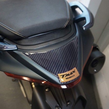 Adesivo in resina 3D protezione codino compatibile con Yamaha Tmax 2022-2023