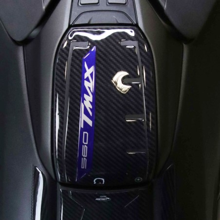 ADESIVO in RESINA 3D PROTEZIONE SPORTELLO SERBATOIO compatibile YAMAHA TMAX 560