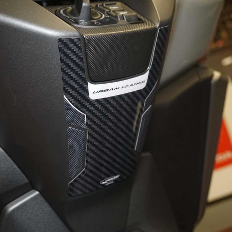 Adhesivo 3D de resina Protección zona llave compatible con Honda Forza 300