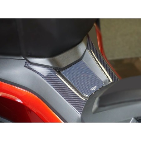 Adesivo in resina gel 3D protezione pedana compatibile Honda scooter Forza 750