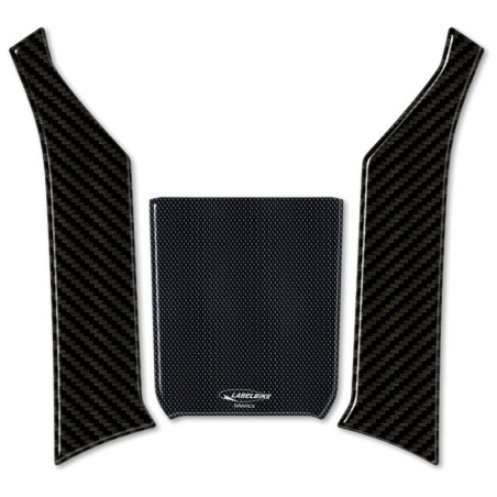 Pegatina de protección de estriberas 3D en gel de resina compatible Honda scooter Forza 750