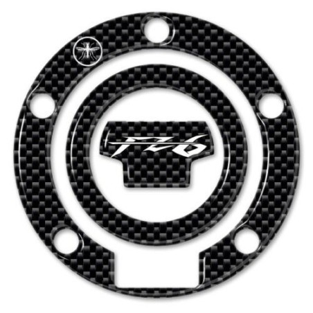 ADESIVO in resina gel 3D PROTEZIONE TAPPO SERBATOIO MOTO compatibile YAMAHA FZ6 