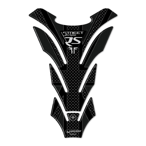 Adesivo Paraserbatoio moto compatibile con Triumph Street Triple RS 2017-2023