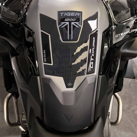 Adesivo Paraserbatoio moto compatibile con Triumph Tiger 1200 GT Explorer 2023