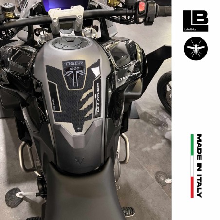 Adesivo Paraserbatoio moto compatibile con Triumph Tiger 1200 GT Explorer 2023