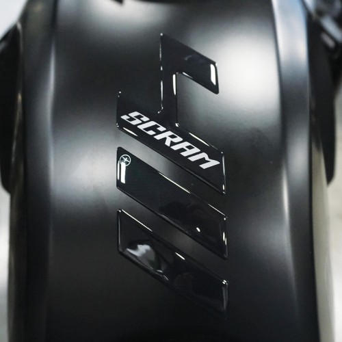 Adhesivo protector de depósito de moto compatible con Royal Enfield Scram 411