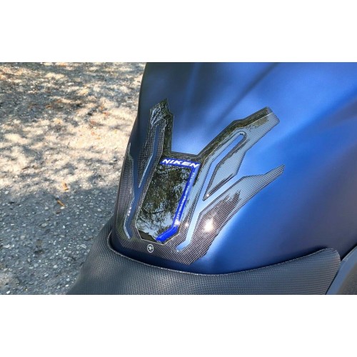 ADESIVO per SERBATOIO in RESINA gel doppio 3D compatibile per MOTO YAMAHA NIKEN