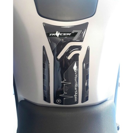 Adesivo serbatoio moto resina gel 3D compatibile con Yamaha Tracer 7 2021-2024