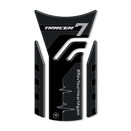 3D gel resin motorcycle tank sticker compatible with Yamaha Tracer 7 2021-2024