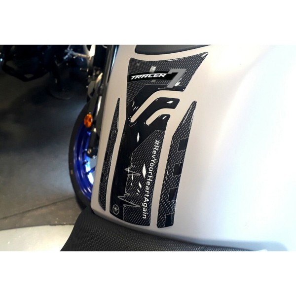 3D gel resin motorcycle tank sticker compatible with Yamaha Tracer 7 2021-2024