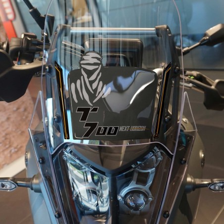 Adesivo protezione cupolino moto Gel 3D compatibile con Yamaha Tenere 700 2023
