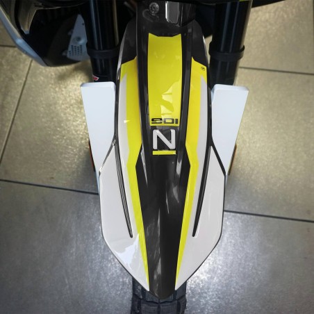 Adhesivo alto de protección de guardabarros para moto compatible con Husqvarna Norden 901 2022