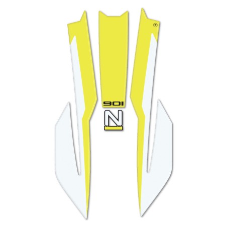 Adhesivo alto de protección de guardabarros para moto compatible con Husqvarna Norden 901 2022