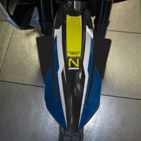 Adesivo Protezione Parafango alto moto compatibile con Husqvarna Norden 901 2022