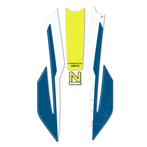 Protección Adhesiva Guardabarros Alto Moto compatible con Husqvarna Norden 901 2023 2