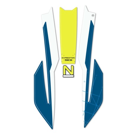 Adesivo Protezione Parafango alto moto compatibile con Husqvarna Norden 901 2022