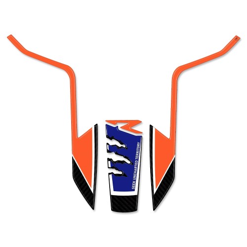 Mudguard Protection Sticker compatible with KTM 1290 Super Adventure R 2021-24 2
