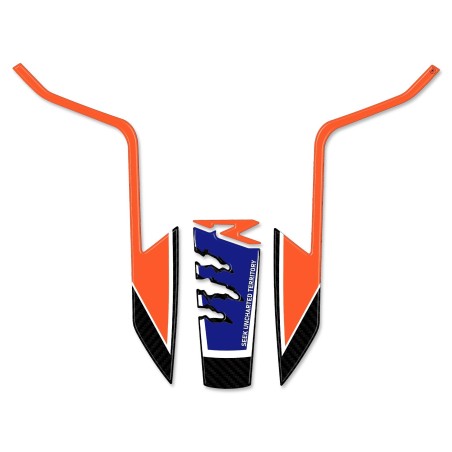 Adesivo Protezione Parafango compatibile con KTM 1290 Super Adventure R 2021-22